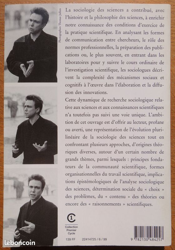 Introduction à la sociologie des sciences - Dubois (image 2)