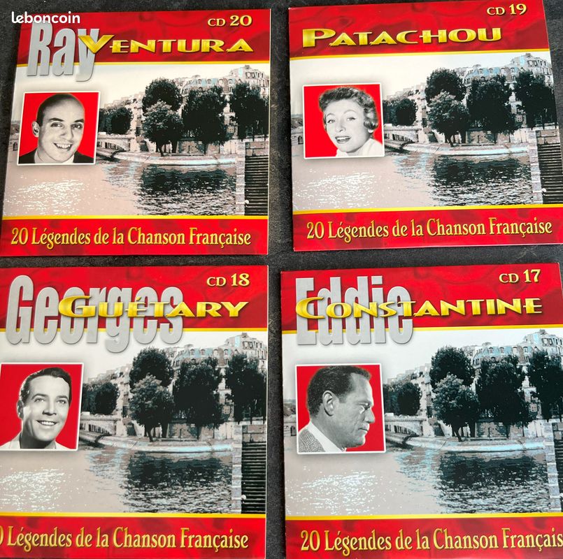20 Légendes de la Chanson Française Coffret 5 CD (image 6)