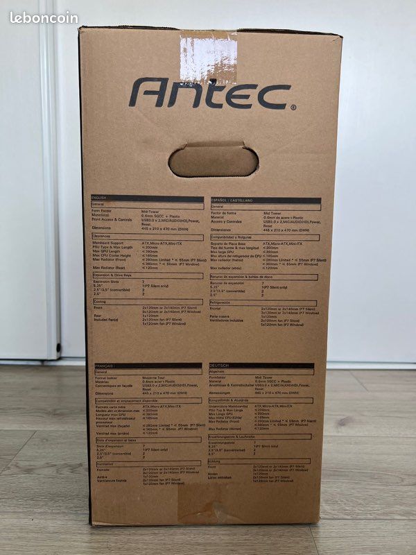 Boîtier PC Antec P7 Elite Performance Silent (image 2)