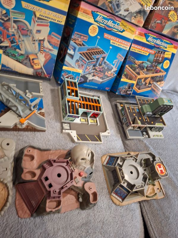 Micro Machines Vintage – Drawbridge Bay / Hiways & Byways Galoob, Neuf Sous Boîte
