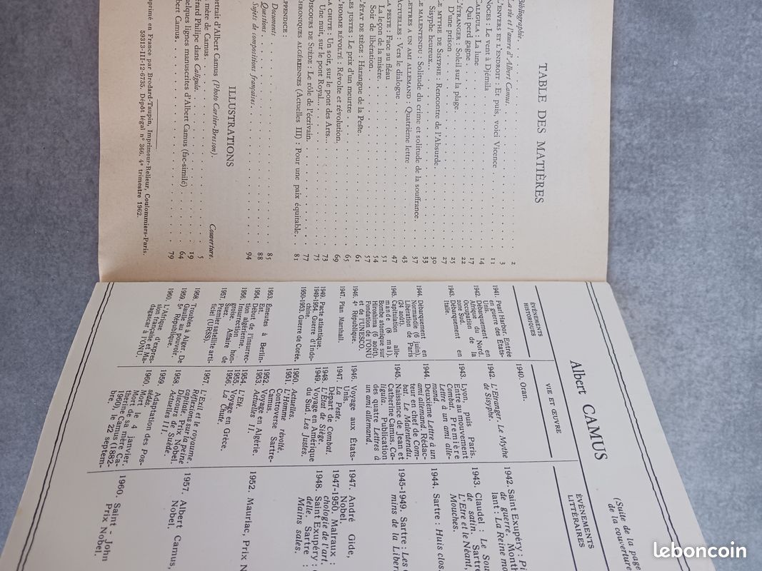 Albert camus pages choisies (image 3)