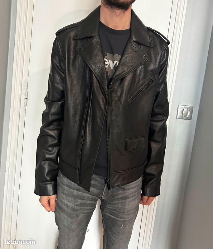 Veste en cuir The Kooples (image 2)