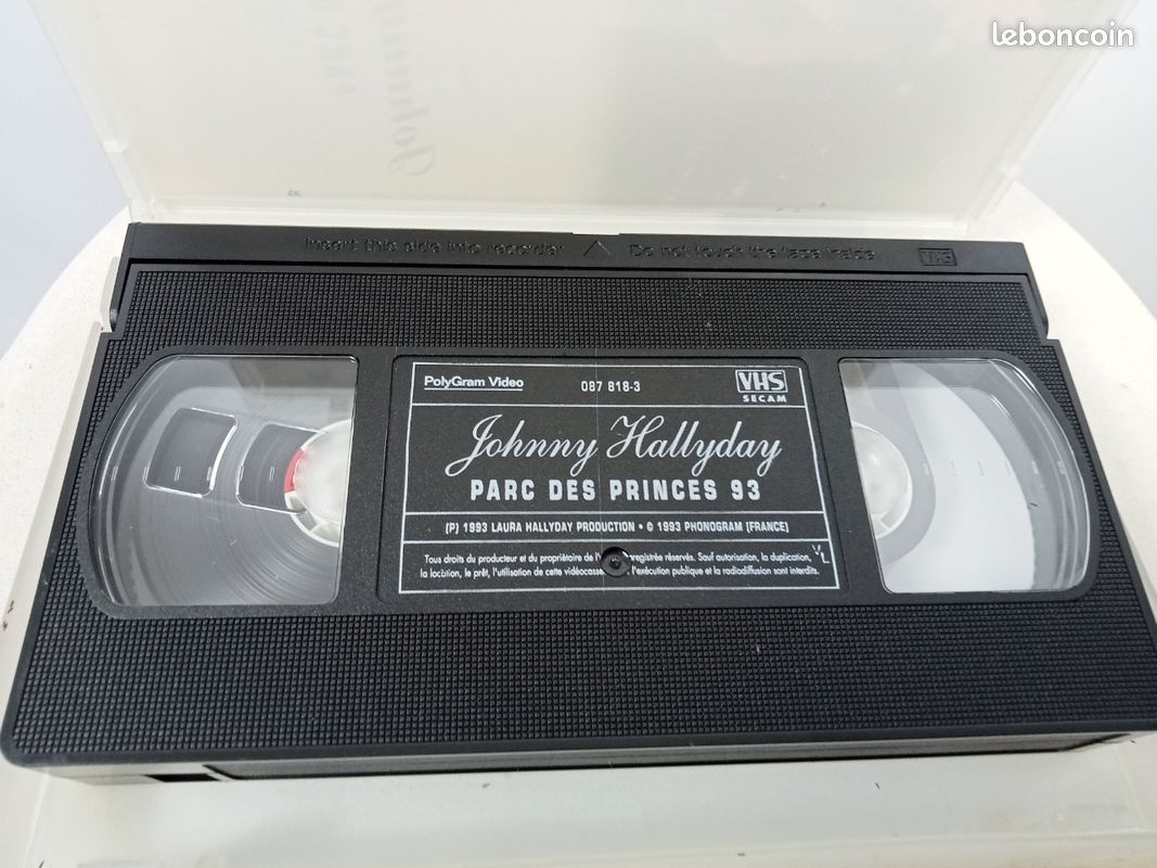 VHS johnny Hallyday (image 2)