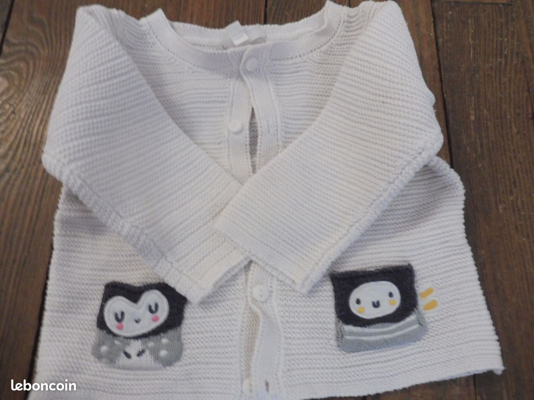 Petit gilet dpam 12 mois (image 4)