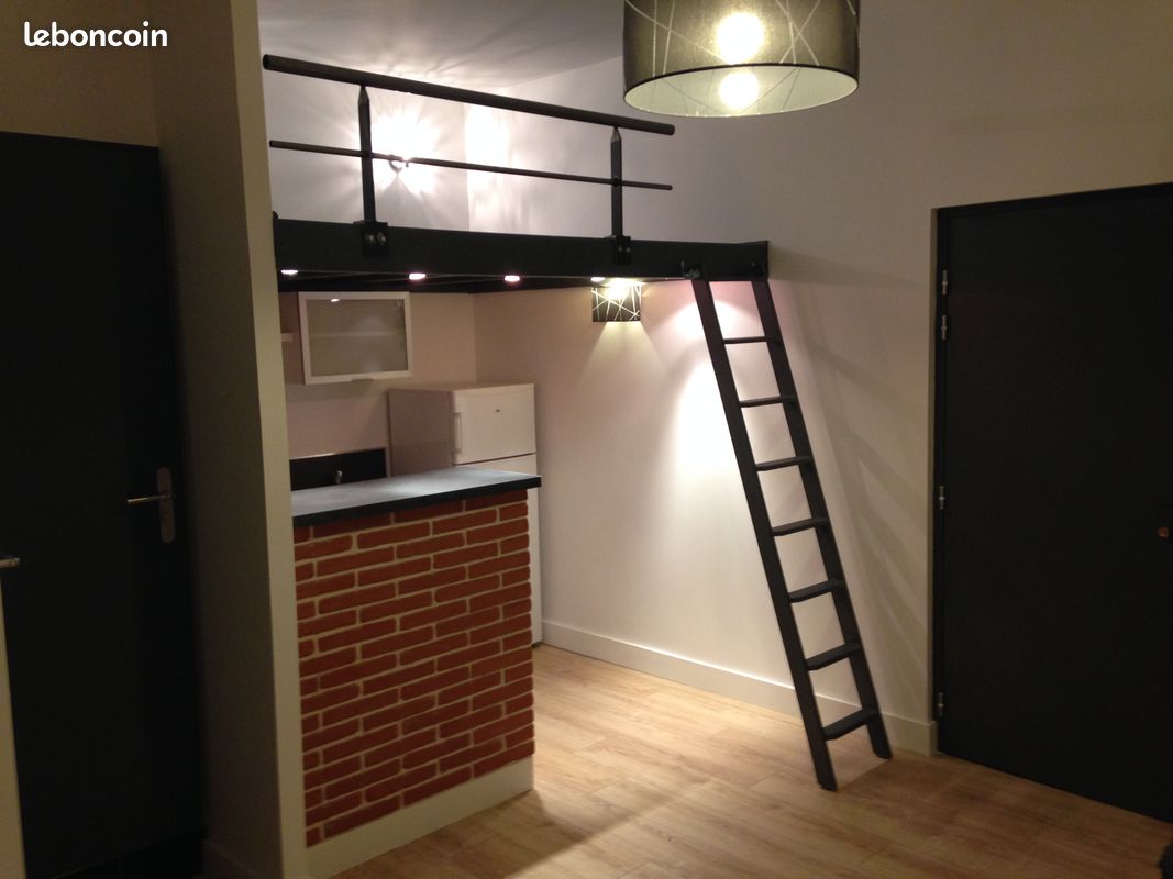 Appartement 1 pièce 20 m² · à Toulouse · 20 m² · 520 €/mois