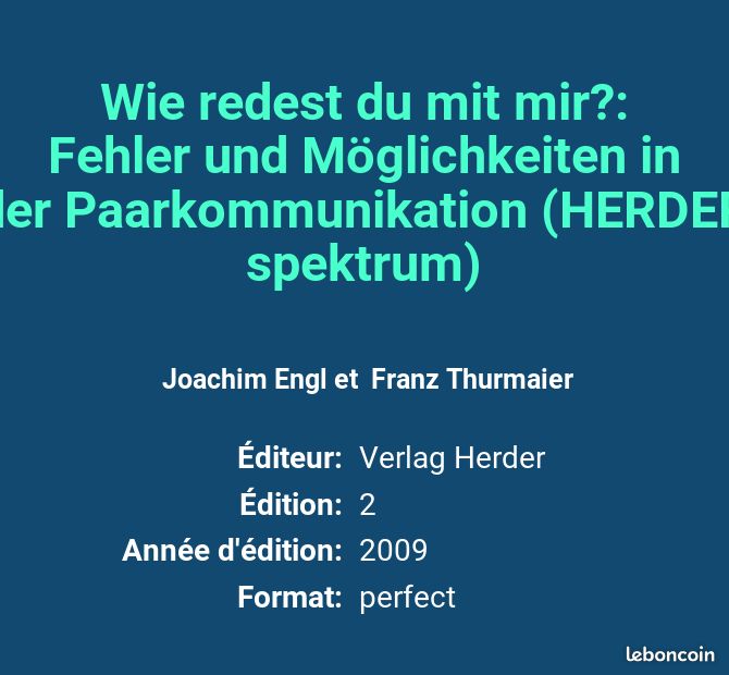 Wie redest du mit mir?: Fehler und Möglichkeiten in der Paarkommunikation (HERDER spektrum) - J... (image 2)