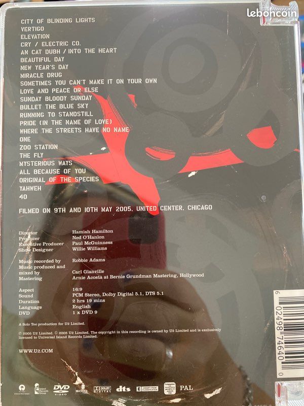 Dvd musique U2 vertigo collector (image 2)