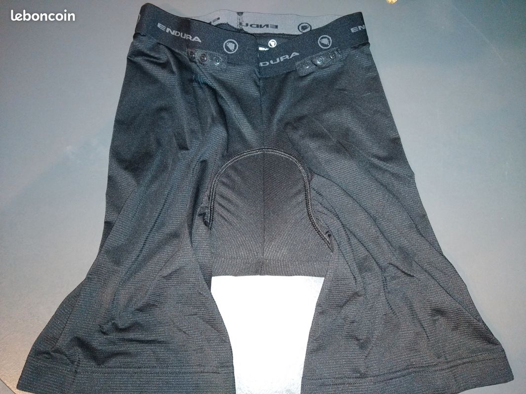 NEUF Sous short VTT Gravel peau chamois Endura Clickfast cycliste