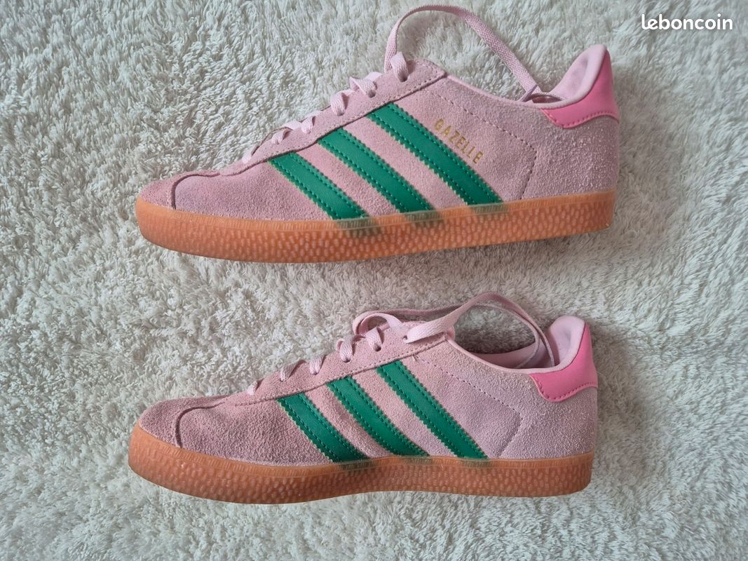 adidas gazelle silver green womens Adidas Gazelle Bold Pulse Mint Pink  Offsneakz