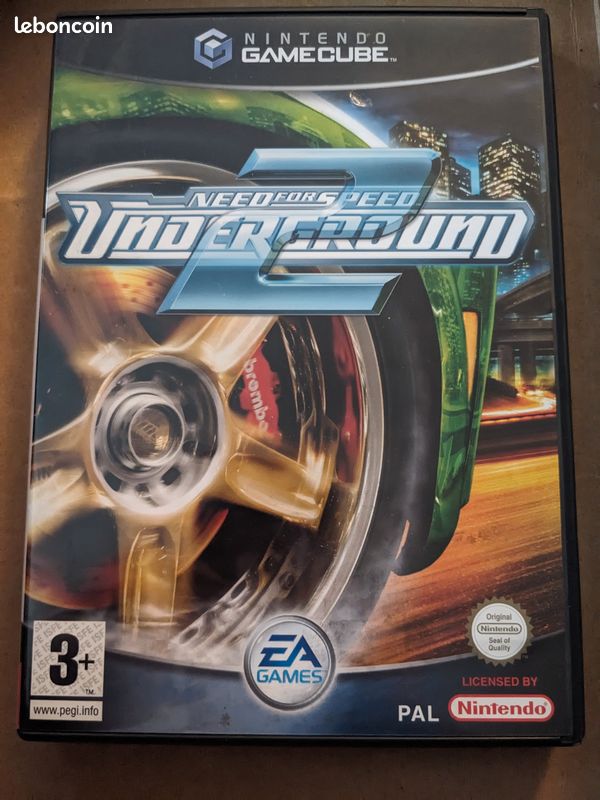 Jeu Nintendo GameCube need for speed Underground 2 (image 1)