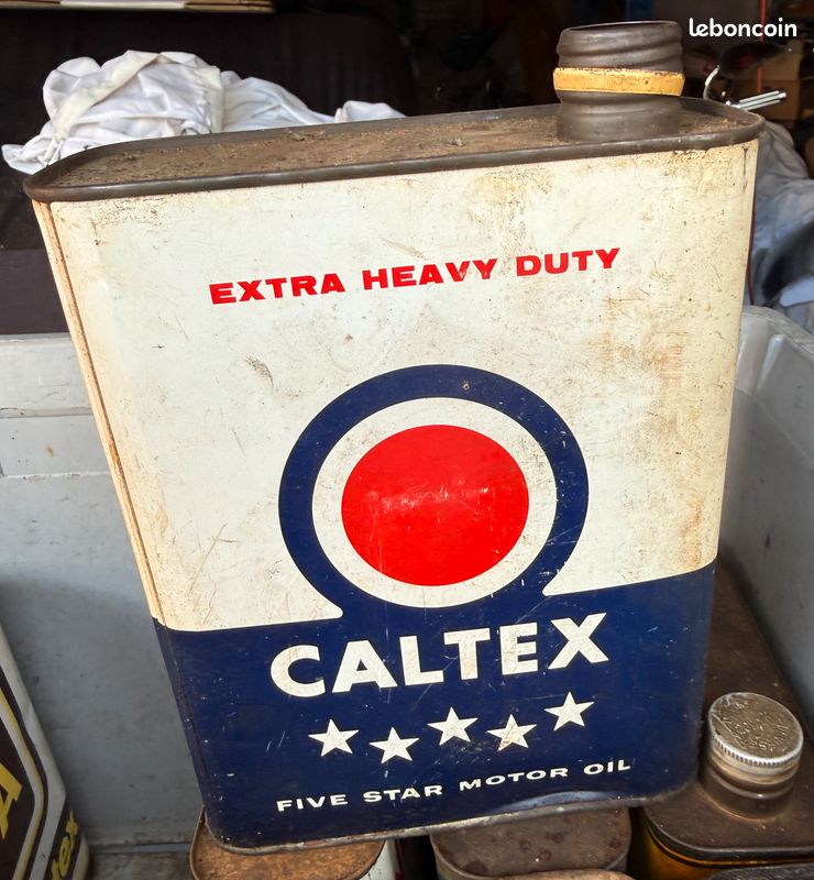 Bidon huile caltex (image 1)