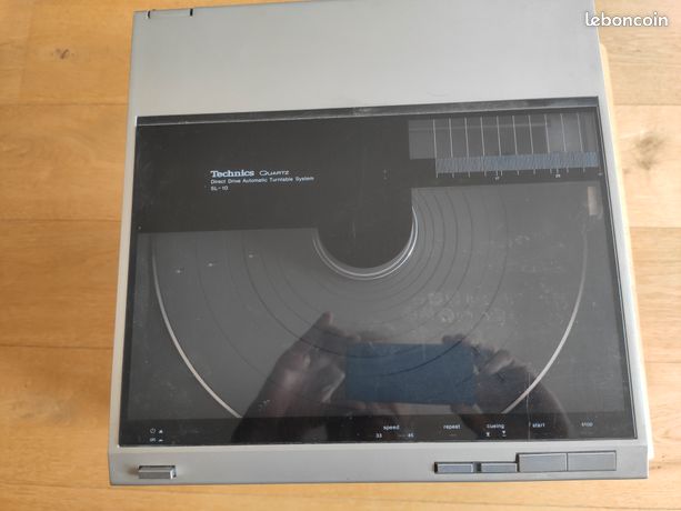 Platine Vinyle Technics SL-10 – Occasion, Lecteur Direct, Japon, Argenté