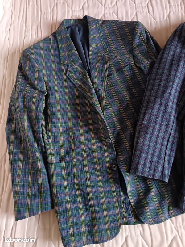 Lot de 3 vestes à carreaux, taille 48 (image 2)