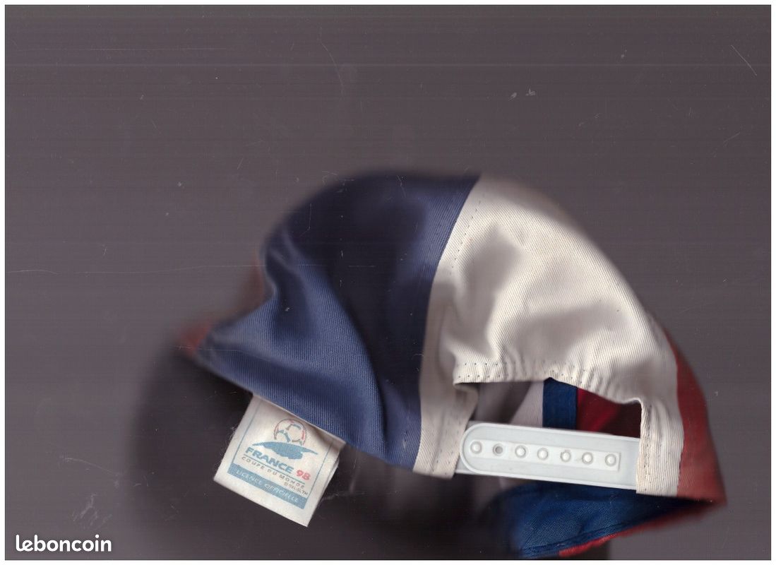 Casquette Officielle Coupe Du Monde France 98 – Ancienne – Pour Collectionneurs