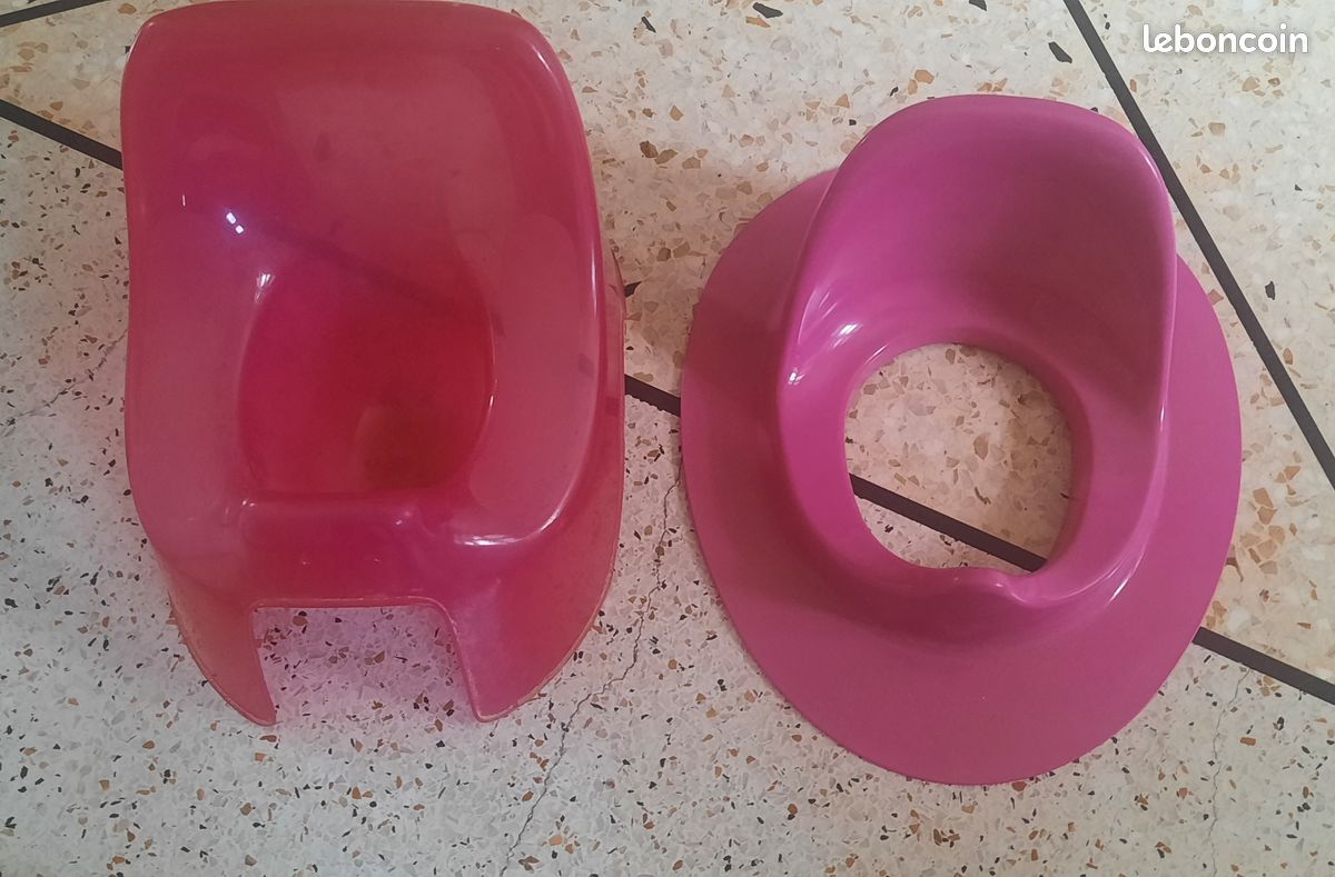 Pot et reducteur pour apprentissage de la proprete (image 1)