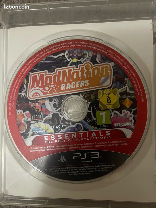 JEU PS3 MODNATION Racers EUR 4,77 - FR