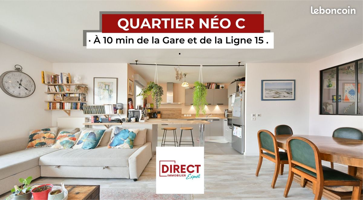 Appartement 4 pièces 84 m² · à Créteil · 84 m² · 365 000 €