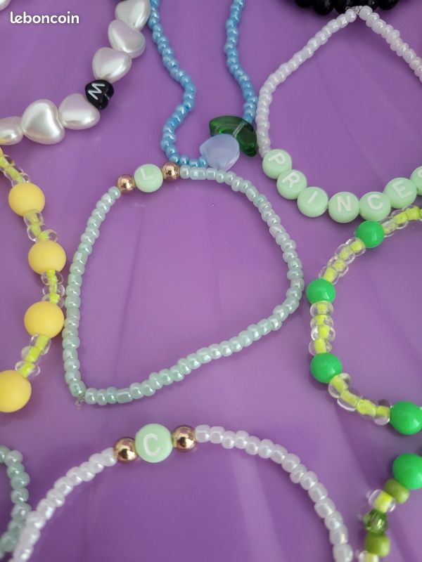 Bracelet perles filles (image 2)