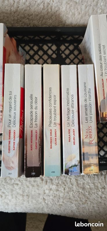 13 Livres sentimentaux nr 3. Harlequin Passions. A l’unité ou en lot. Nr3/6. 09-07 (image 3)