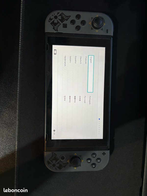Nintendo switch édition Monster Hunter (image 1)