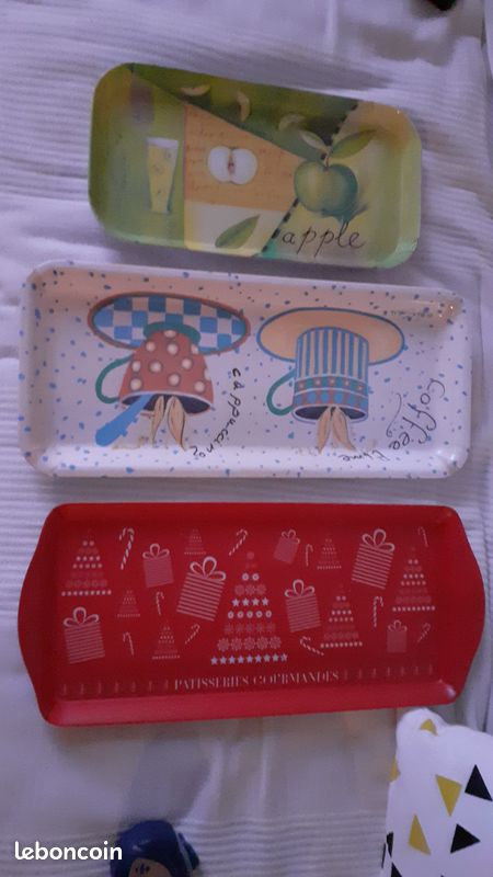 Lot 3 plateaux (image 1)