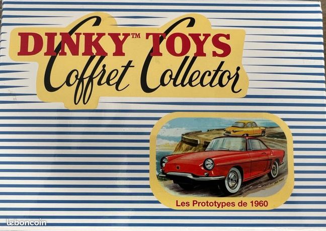 DINKY TOYS Atlas coffret collector les prototypes de 1960 état neuf