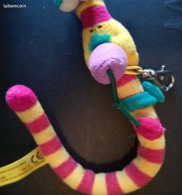Porte-clés Serpent En Peluche Doux - Cadeau Nouvel An Chinois, Décoration Mignonne (environ 15 Cm)