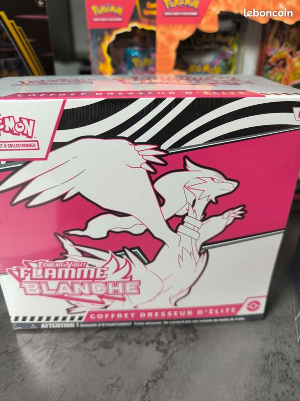 Pokémon JCC Ecarlate & Violet Flamme Blanche et Foudre Noir Mini Tin Display Pokémon JCC Ecarlate & Violet Flamme Blanche et Foudre Noir Mini Tin Display