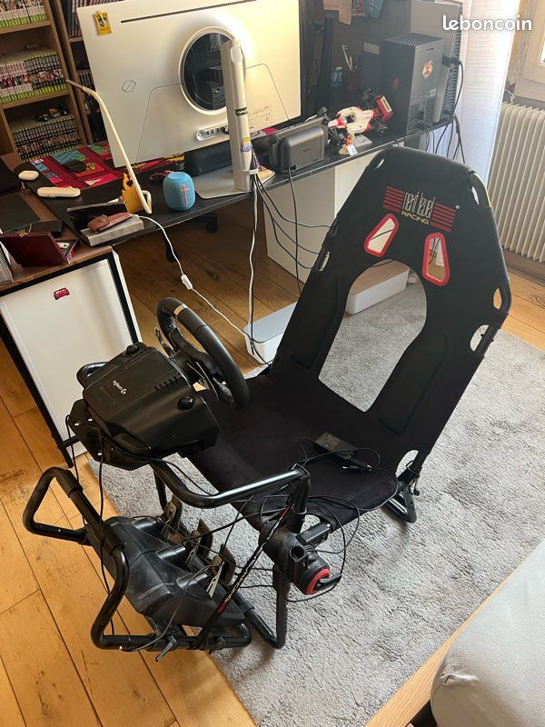 Setup Simracing complet : Siège Next Level Racing + Volant Logitech G920 (Xbox/PC) - État neuf (image 5)