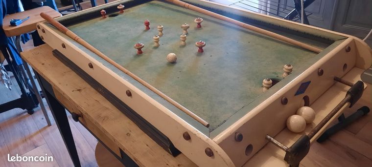 Boules De Billard Enfant Vintage - Anciennes, Multicolores, Occasion