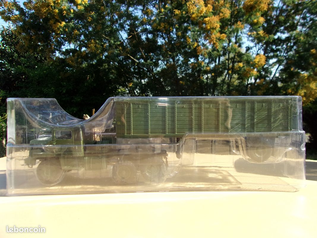 Miniature Altaya 1/43 - Berliet TBC 8 KT Camion Militaire - 1962 - Ixo/Presse