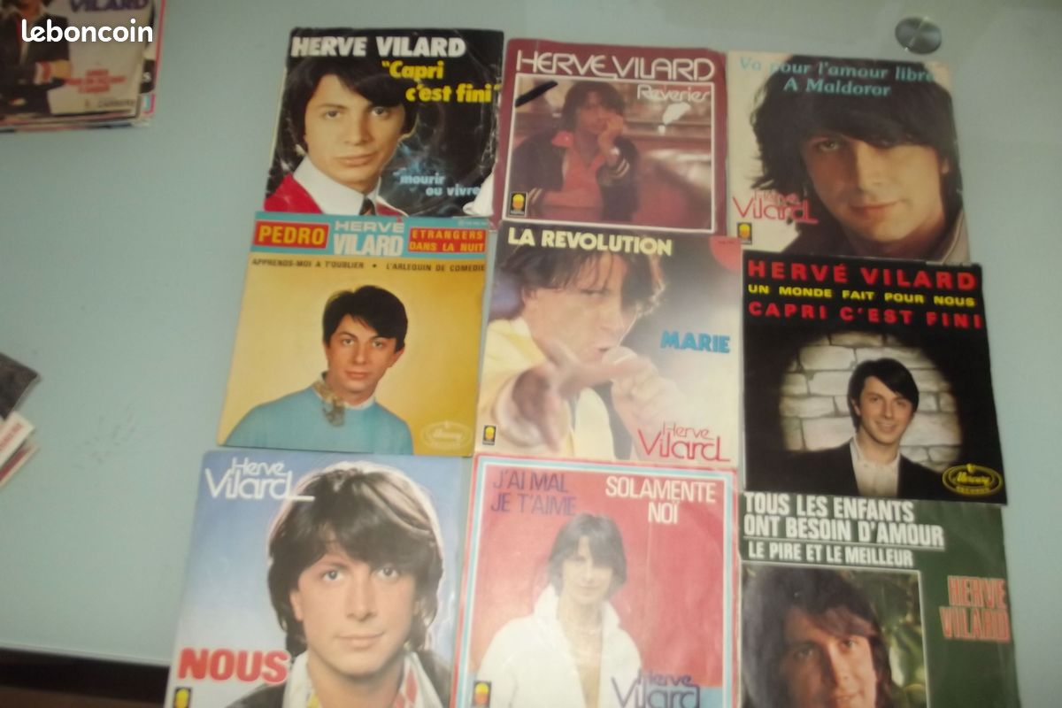 Herve vilard 45 tours (image 2)