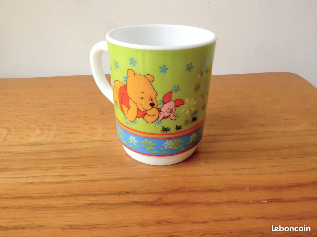 Mug Winnie l'ourson et Porcinet - Disney / Luminarc - Etat neuf (image 9)