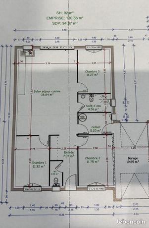 Maison 4 pièces 92 m²