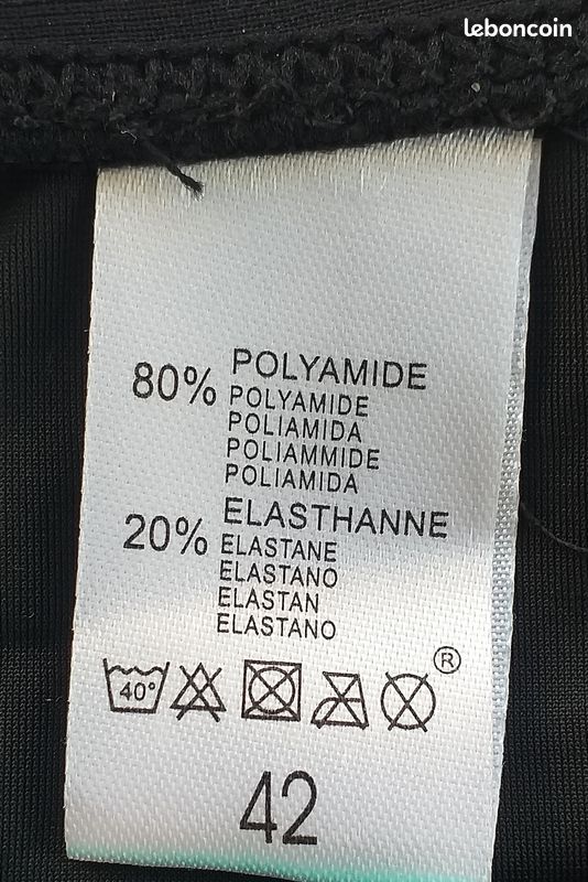 29BZH – n°3 - MAILLOT de BAIN – TAILLE 42 - TRIANGLE 2 PIÈCES - (pl1) (image 3)