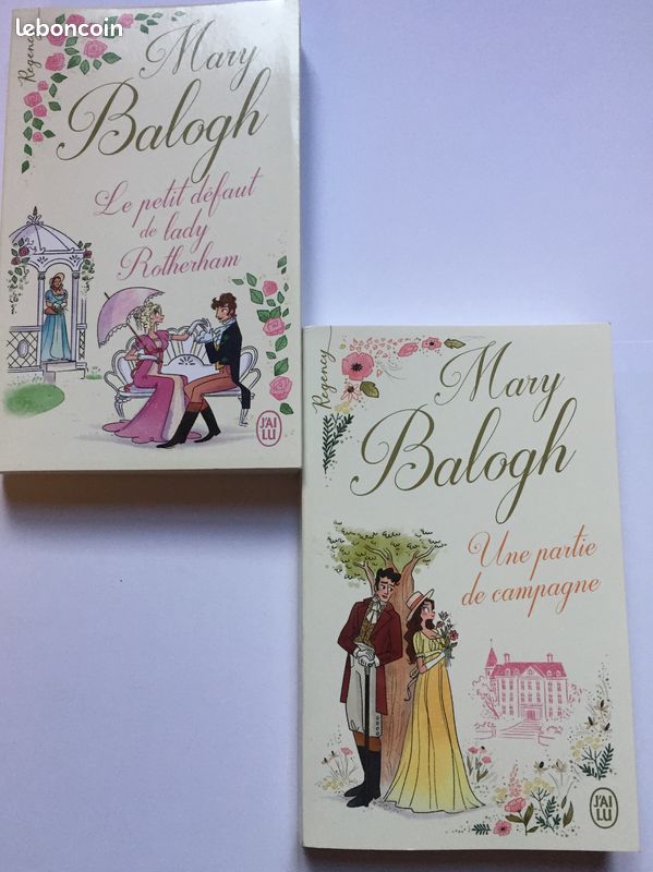 "Regency" - "Une partie de campagne" et " Le petit défaut de Lady Rotherham - de Mary Balogh (image 1)