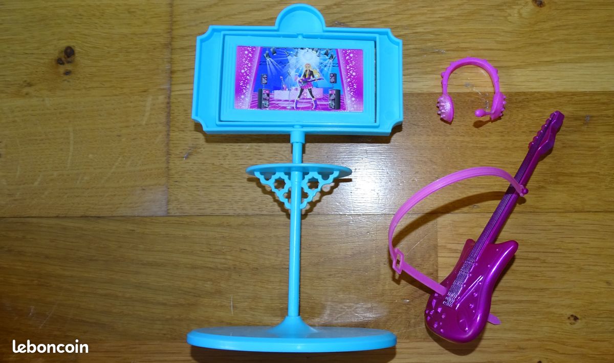 Accessoires dessin animé Barbie, la Princesse et la Popstar - Jeux & Jouets