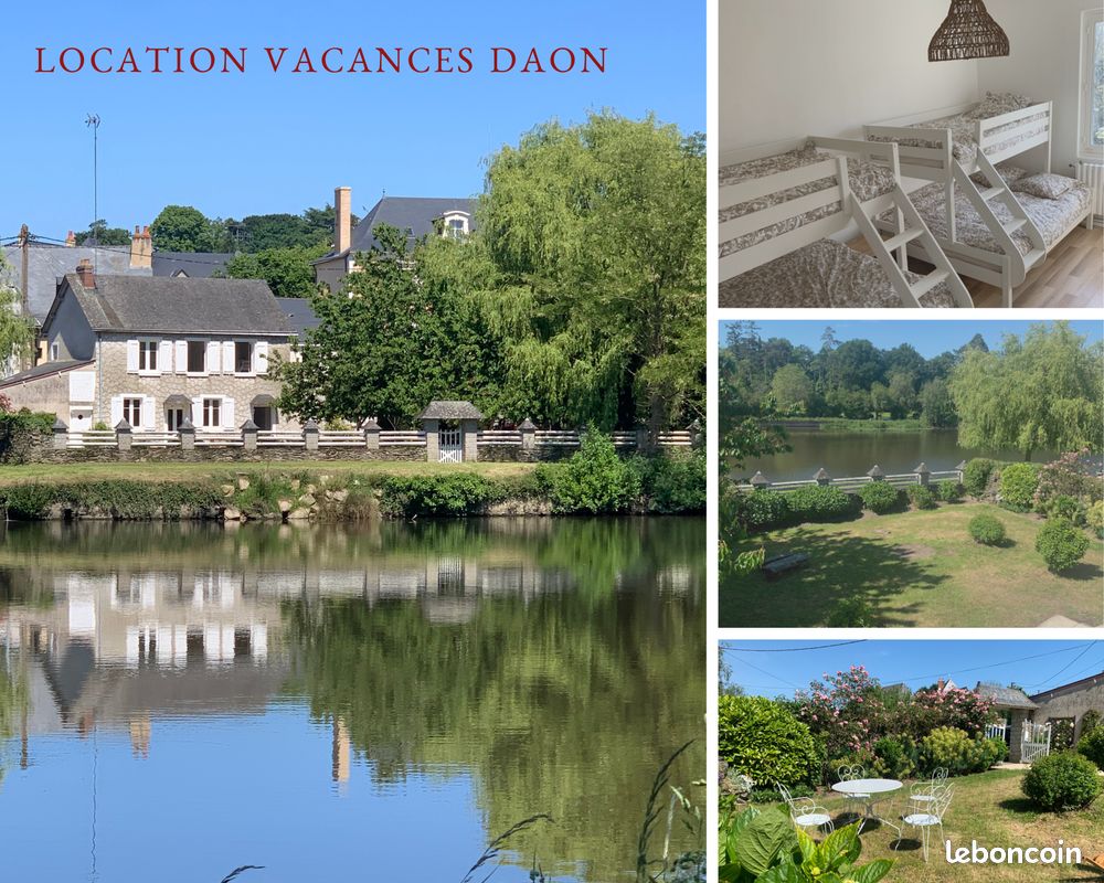 Location maison gite de vacances Daon (10 pers) (image 1)