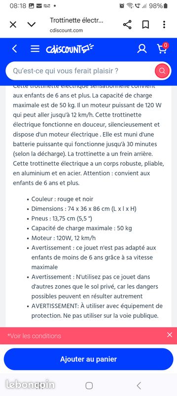 Trotinette électrique (image 5)