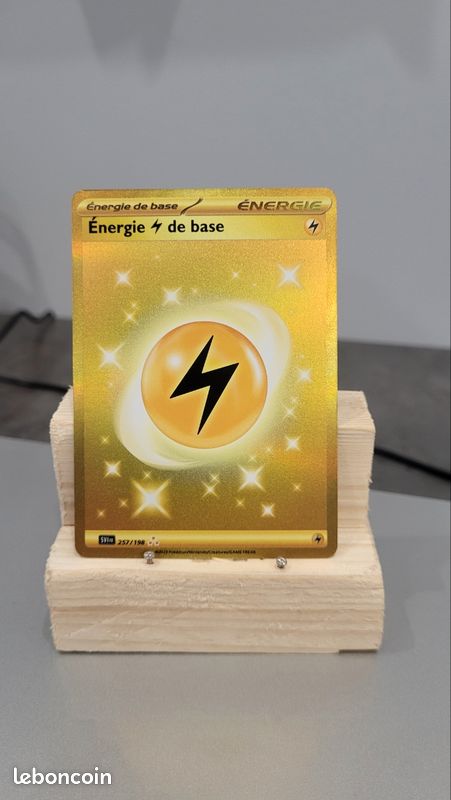 Carte Pokémon Énergie électrique de base 257/198 Écarlate & Violet FR (image 1)