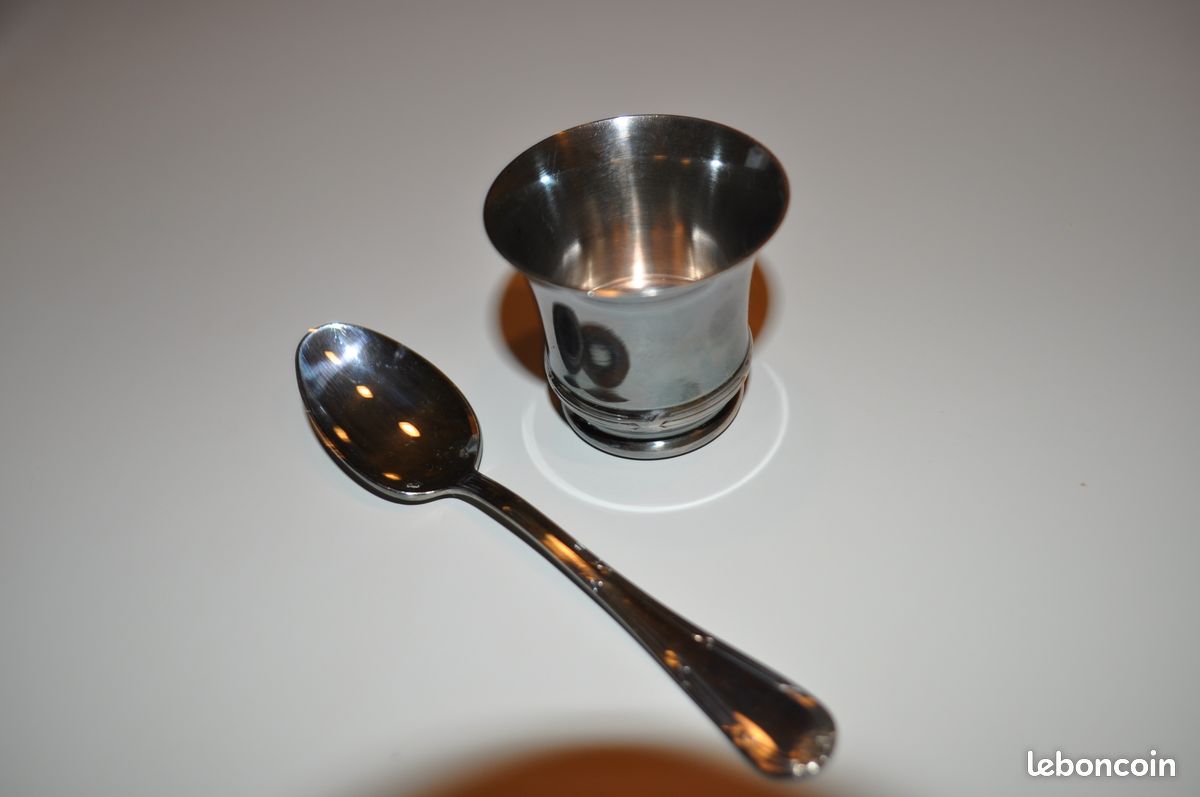 Coffret 2 pièces baptême/naissance orfèvrerie (image 2)