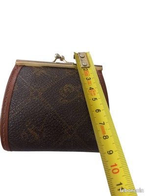 Porte-monnaies Vintage en Cuir Marron | Accessoire Rétro Authentique (image 4)