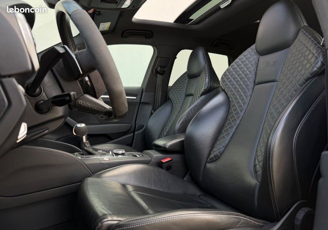 Audi rs3 daza sportback ph2 8v2 2.5 tfsi 400cv s-tronic 7 quattro sieges rs electriques chauf/toit ouv/keyless/gps/multimedia/bluetooth/bang&olufsen/vente a pro (image 10)