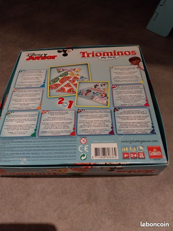 Jeu Triominos 2 en 1 de Disney Junior (image 5)
