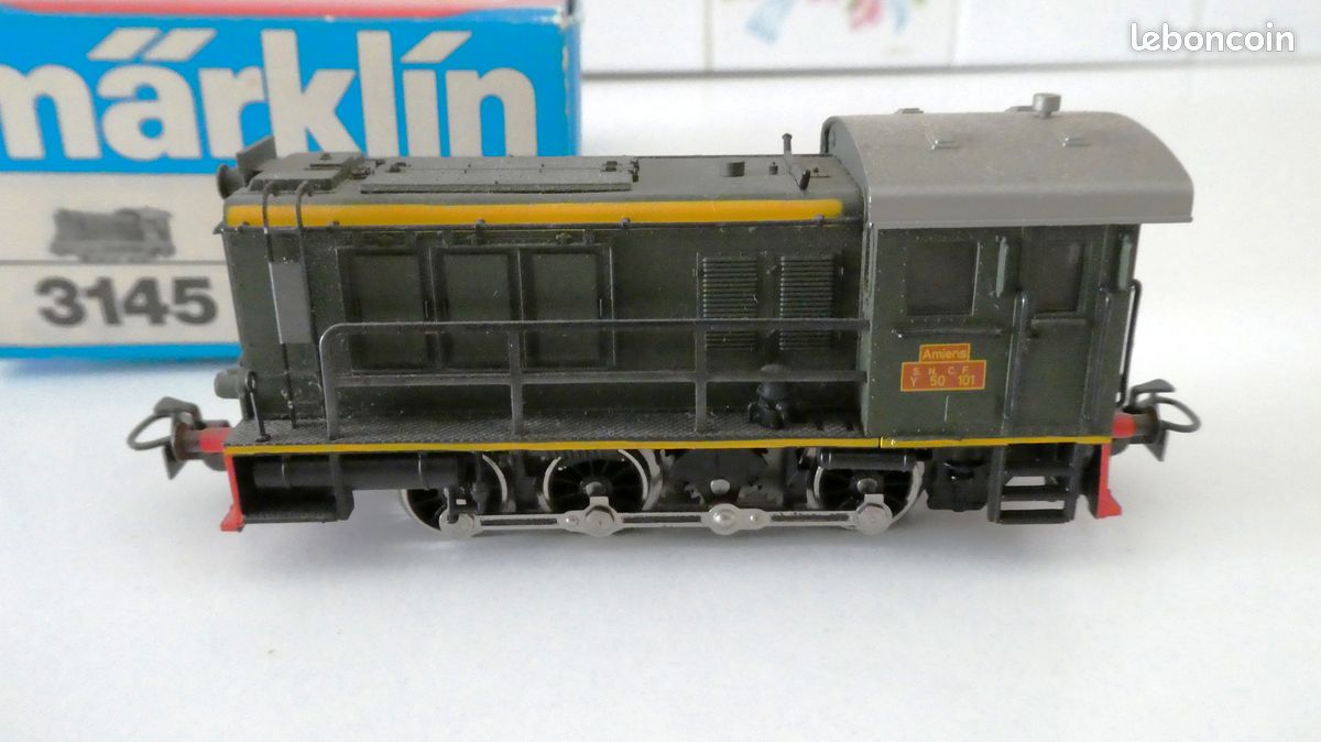 Märklin HO réf 3145 Locotracteur diesel Y50 SNCF (image 2)