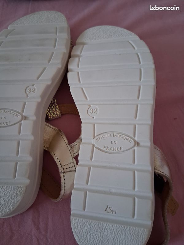 Des sandales en cuir pour fille taille 32 ,Stella Tempa (image 10)