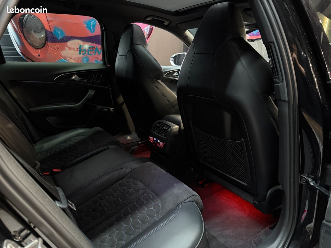 AUDI RS6 C7 AVANT PERFORMANCE 4.0 TFSi V8 605cv QUATTRO TIPTRONIC | BOSE | TOIT OUVRANT | 989 euros/mois (image 4)