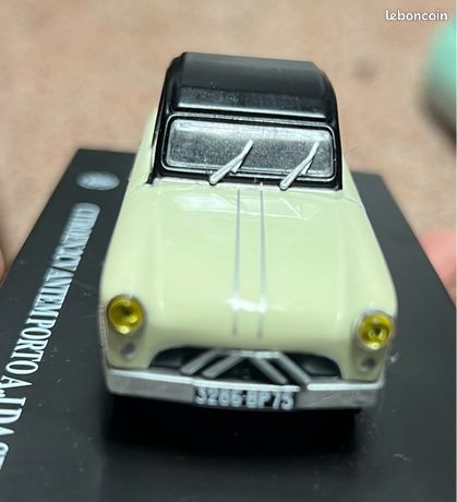 Ministyle 1/43 Citroën 2CV Charbonneau Antem 1953 - Porto A.J. Da Silva - Miniature