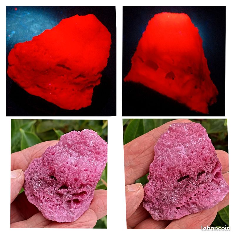 Rubis de couleur pourpre Myanmar Birmanie - France
