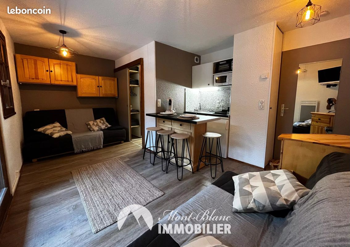 Appartement 1 pièce 18 m² · à Saint-Gervais-les-Bains · 18 m² · 119 000 €